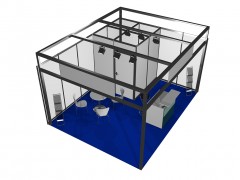 System-Messestand Eckstand