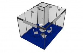 System-Messestand Eckstand