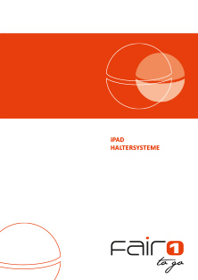 Fair1 Produktkatalog iPad Haltersysteme