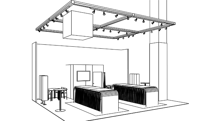 CAD Planung Messestand